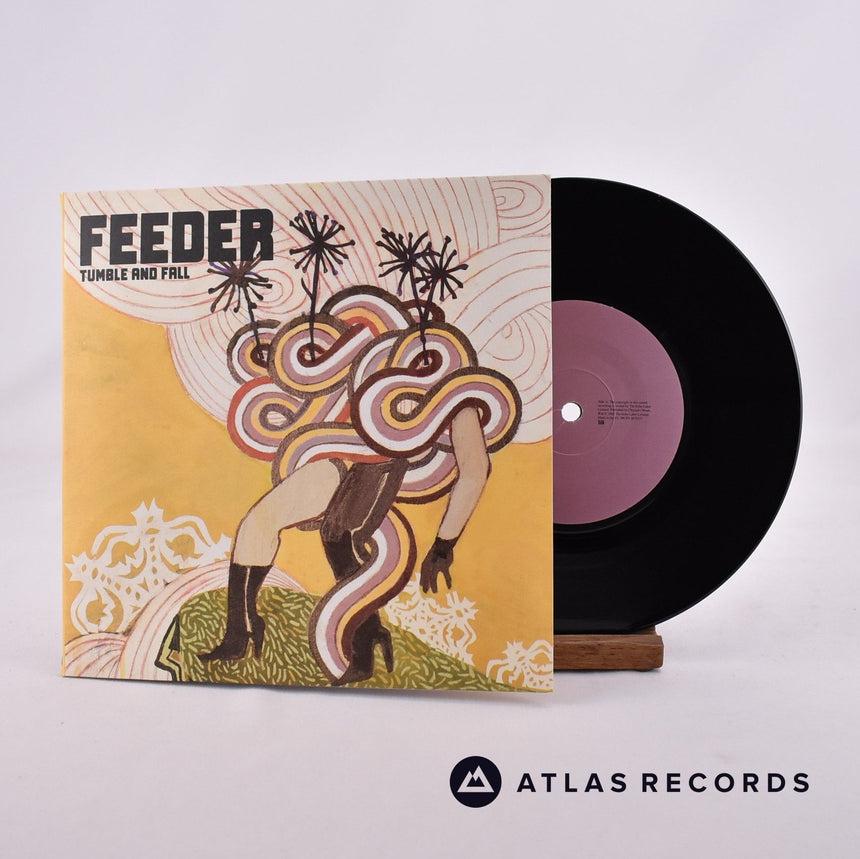 Feeder Tumble And Fall 7" Vinyl Record - Front Cover & Record
