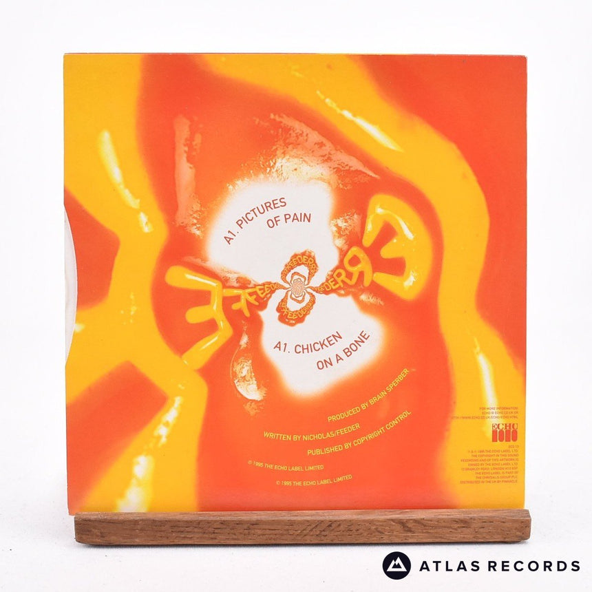 Feeder - Two Colours - Clear Limited Edition Numbered 7" Vinyl Record - EX/EX