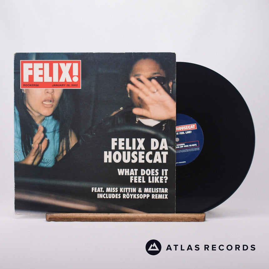 Felix Da Housecat What Does It Feel Like? 12" Vinyl Record - Front Cover & Record