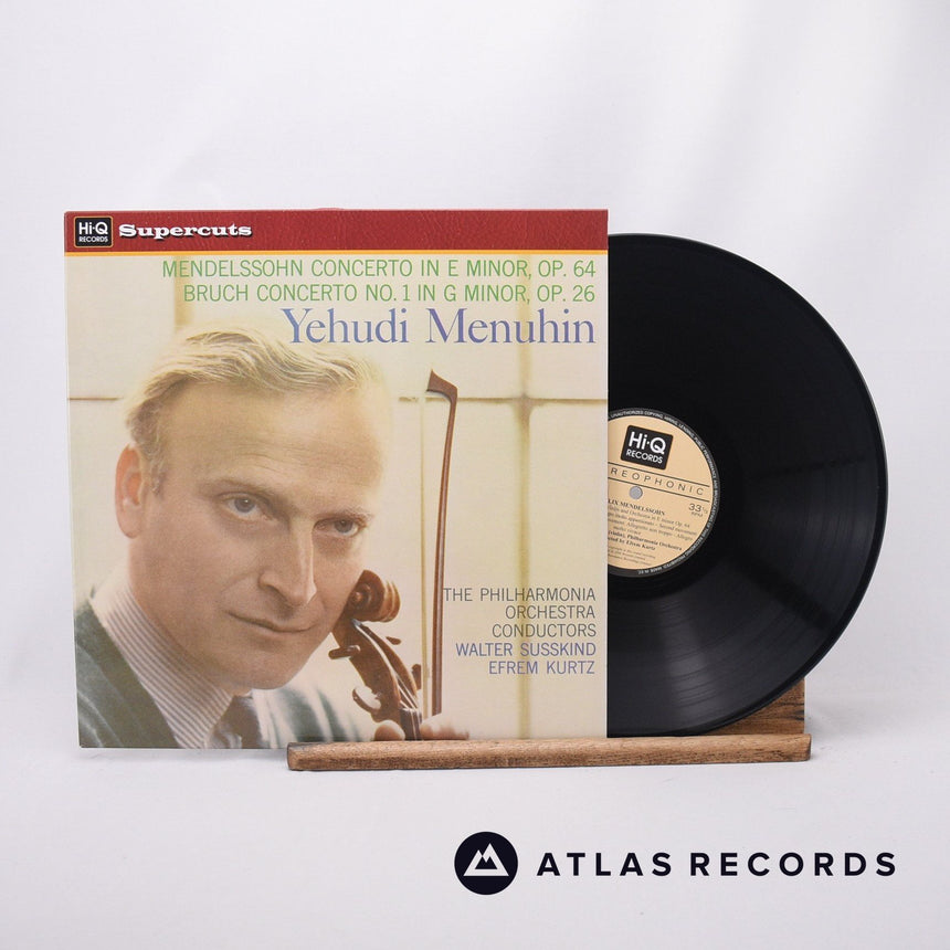 Felix Mendelssohn-Bartholdy Concerto In E Minor, Op. 64 LP Vinyl Record - Front Cover & Record