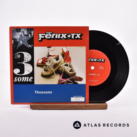Fenix TX Threesome 7" Vinyl Record - Front Cover & Record