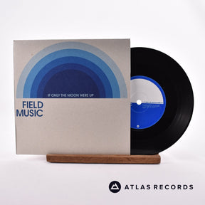 Field Music If Only The Moon Were Up 7" Vinyl Record - Front Cover & Record