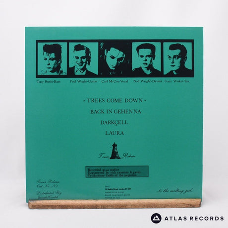 Fields Of The Nephilim - Burning The Fields EP - White 12" Vinyl Record - EX/NM