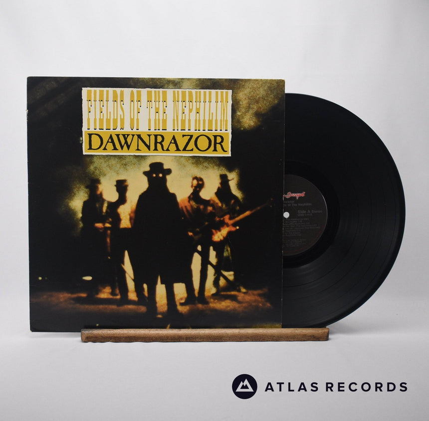 Fields Of The Nephilim Dawnrazor LP Vinyl Record - Front Cover & Record