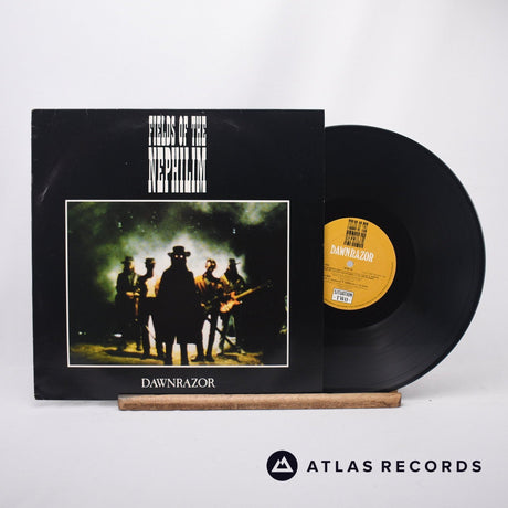 Fields Of The Nephilim Dawnrazor LP Vinyl Record - Front Cover & Record