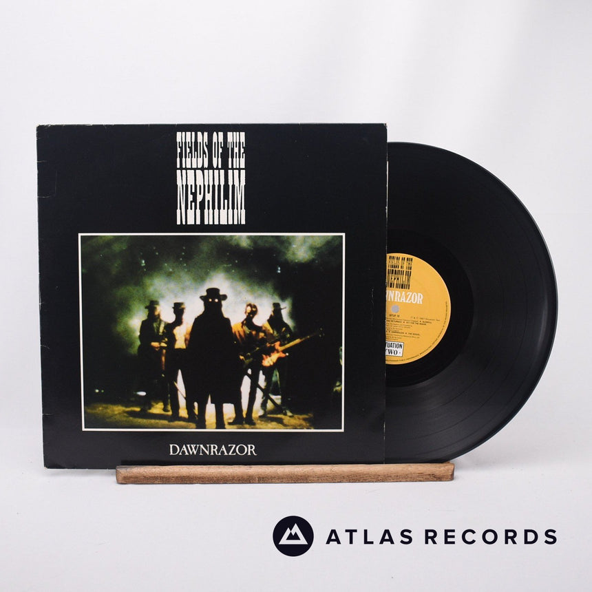 Fields Of The Nephilim Dawnrazor LP Vinyl Record - Front Cover & Record