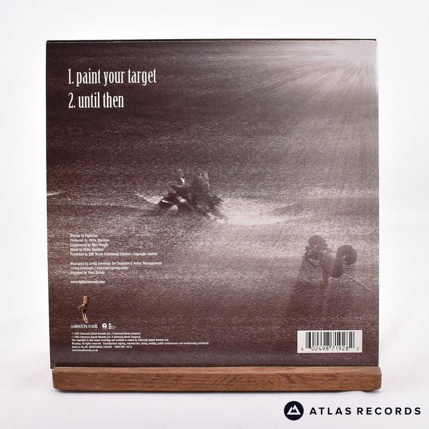 Fightstar - Paint Your Target - White Limited Edition 7" Vinyl Record - NM/NM