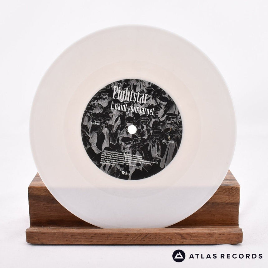 Fightstar - Paint Your Target - White Limited Edition 7" Vinyl Record - NM/NM