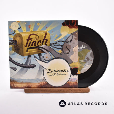 Finch Bitemarks And Bloodstains 7" Vinyl Record - Front Cover & Record
