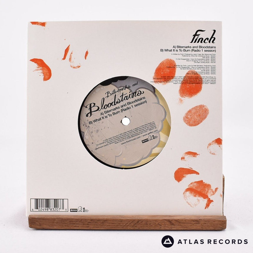 Finch - Bitemarks And Bloodstains - Insert 7" Vinyl Record - NM/NM