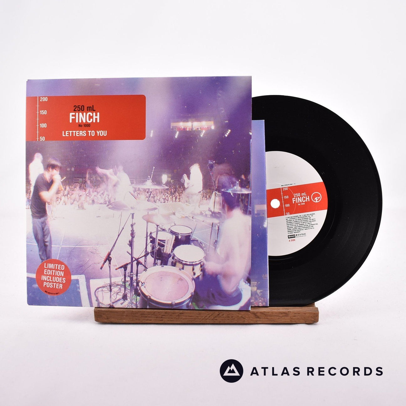 Finch Letters To You 7" Vinyl Record - Front Cover & Record