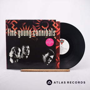 Fine Young Cannibals Fine Young Cannibals LP Vinyl Record - Front Cover & Record
