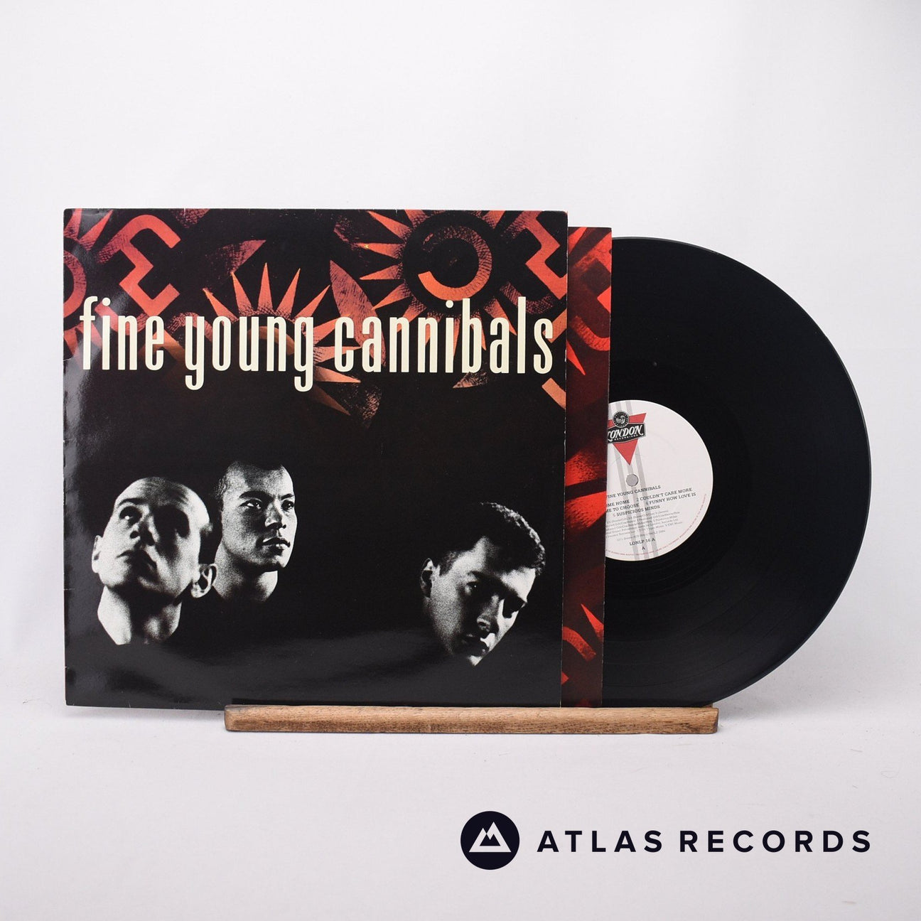 Fine Young Cannibals Fine Young Cannibals LP Vinyl Record - Front Cover & Record
