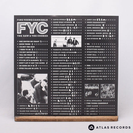 Fine Young Cannibals - The Raw & The Cooked - LP Vinyl Record - EX/NM