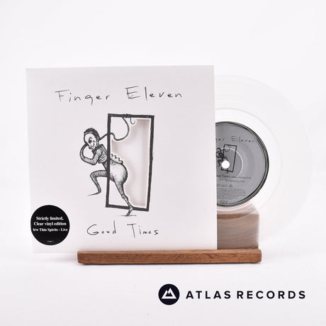 Finger Eleven Good Times 7" Vinyl Record - Front Cover & Record