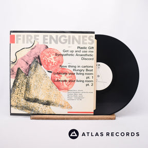 Fire Engines Lubricate Your Living Room LP Vinyl Record - Front Cover & Record