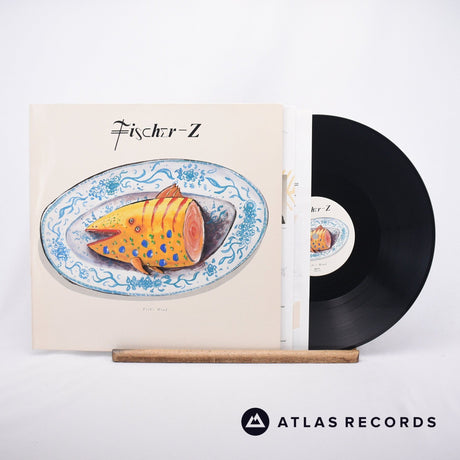 Fischer-Z Fish's Head LP Vinyl Record - Front Cover & Record