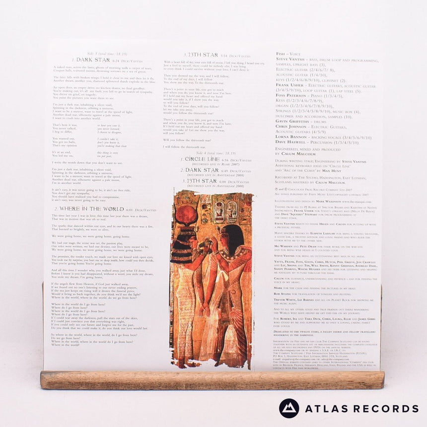 Fish - 13th Star - Lyric Sheet Gatefold 2 x LP Vinyl Record - NM/EX