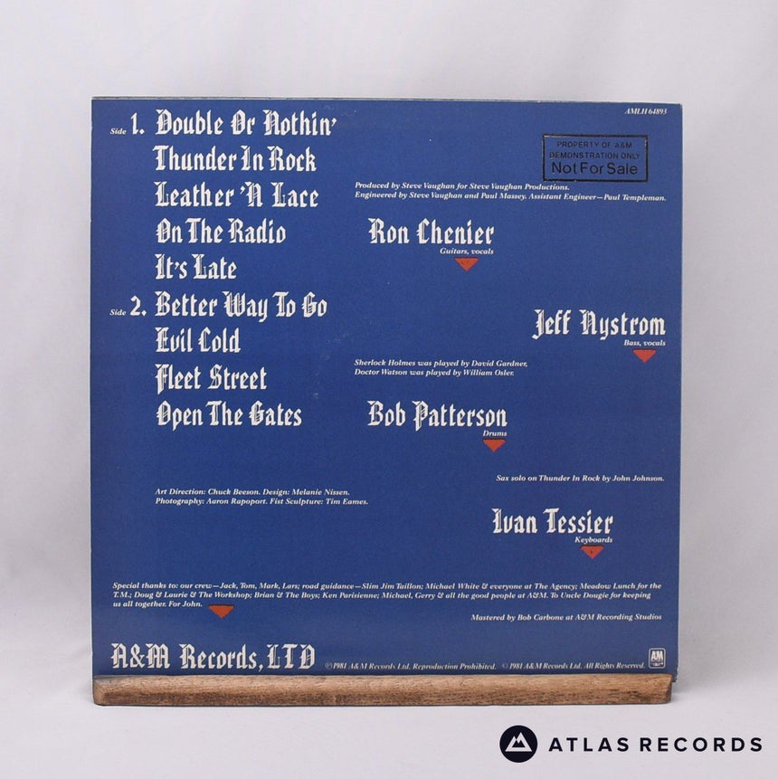 Fist - Thunder In Rock - LP Vinyl Record - EX/EX