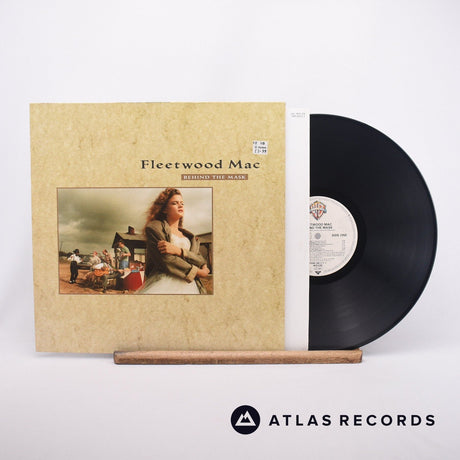 Fleetwood Mac Behind The Mask LP Vinyl Record - Front Cover & Record
