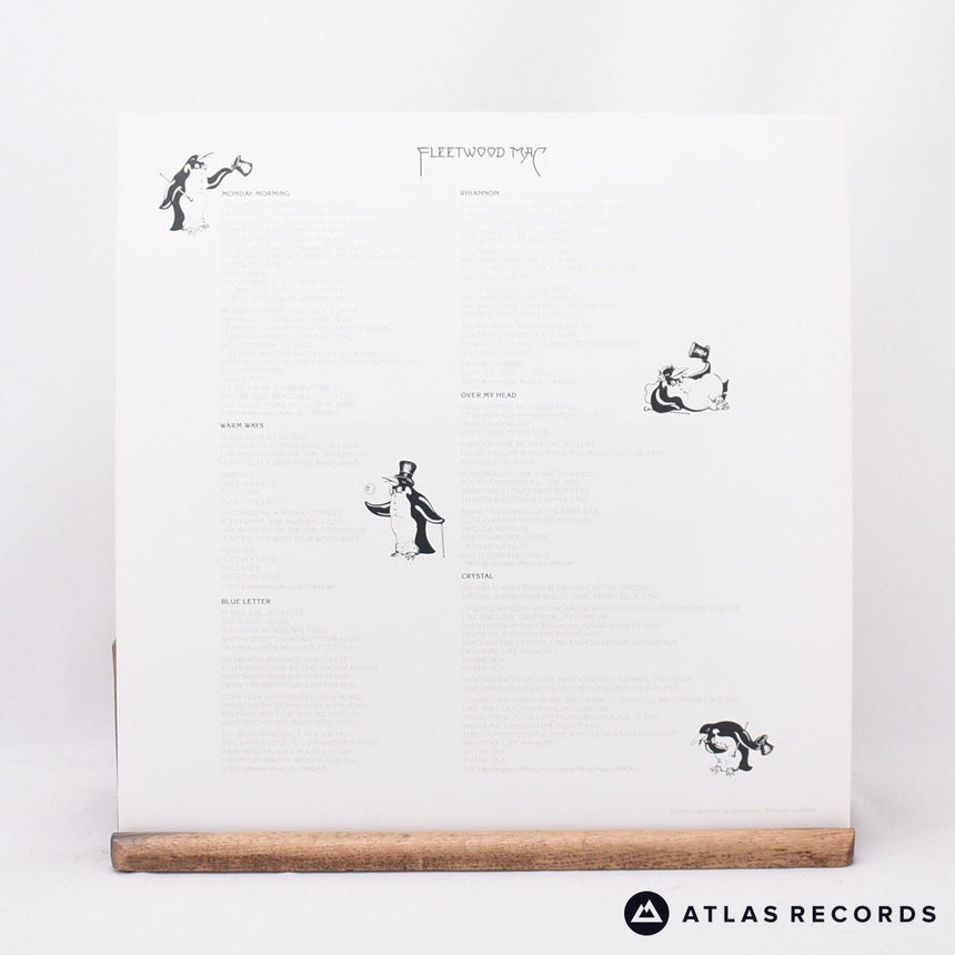 Fleetwood Mac - Fleetwood Mac - Lyric Sheet Reissue LP Vinyl Record - EX/EX