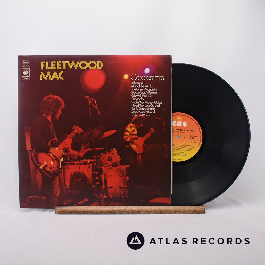 Fleetwood Mac Fleetwood Mac Greatest Hits LP Vinyl Record - Front Cover & Record