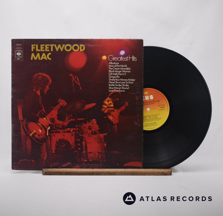 Fleetwood Mac Fleetwood Mac Greatest Hits LP Vinyl Record - Front Cover & Record