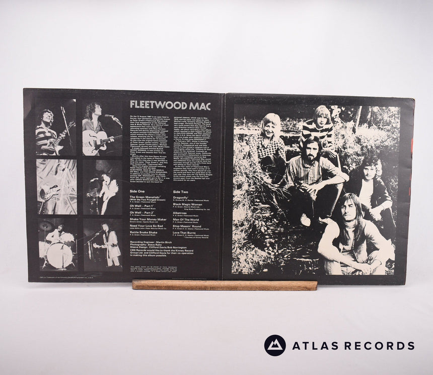 Fleetwood Mac - Fleetwood Mac Greatest Hits - A3 B3 LP Vinyl Record - VG/EX