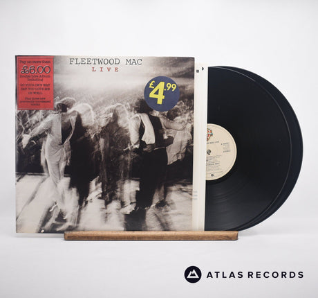 Fleetwood Mac Fleetwood Mac Live Double LP Vinyl Record - Front Cover & Record