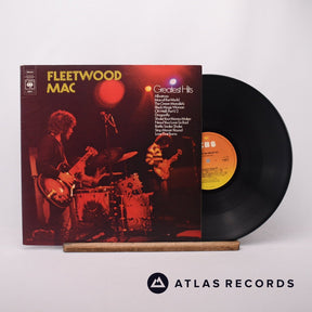 Fleetwood Mac Greatest Hits LP Vinyl Record - Front Cover & Record