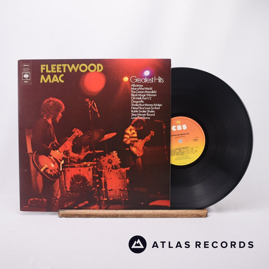 Fleetwood Mac Greatest Hits LP Vinyl Record - Front Cover & Record