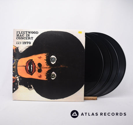 Fleetwood Mac Live At The Boston Tea Party 4 x LP Vinyl Record - Front Cover & Record