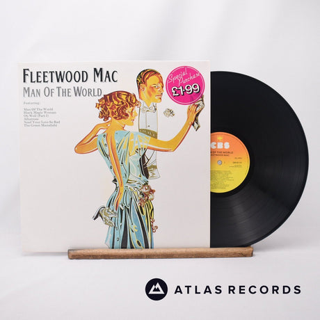 Fleetwood Mac Man Of The World LP Vinyl Record - Front Cover & Record