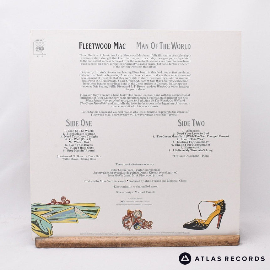 Fleetwood Mac - Man Of The World - A3 B2 LP Vinyl Record - EX/EX