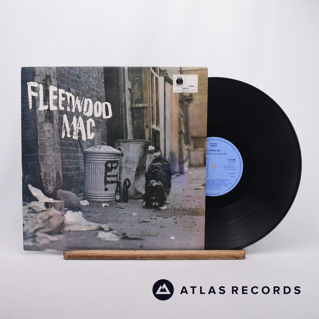 Fleetwood Mac Peter Green's Fleetwood Mac LP Vinyl Record - Front Cover & Record