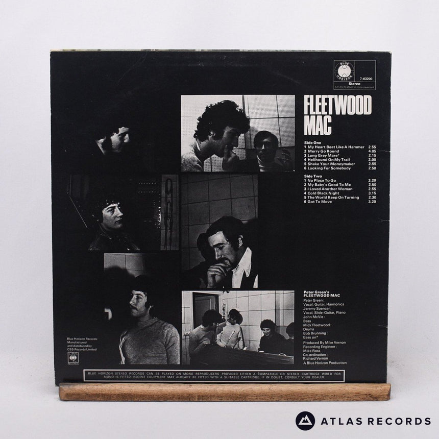Fleetwood Mac - Peter Green's Fleetwood Mac - A1 B2 LP Vinyl Record - EX/EX