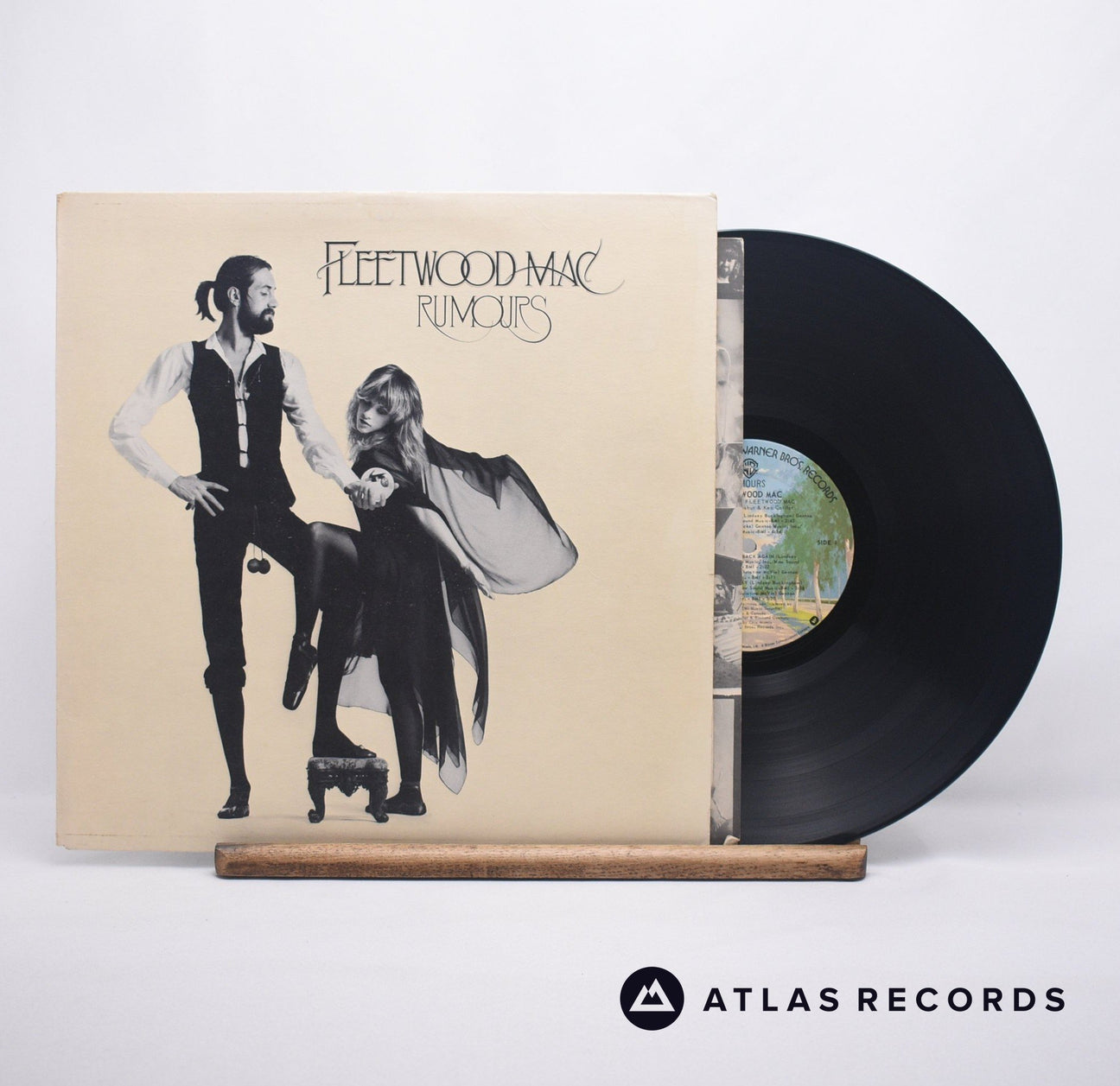 Fleetwood Mac Rumours LP Vinyl Record - Front Cover & Record