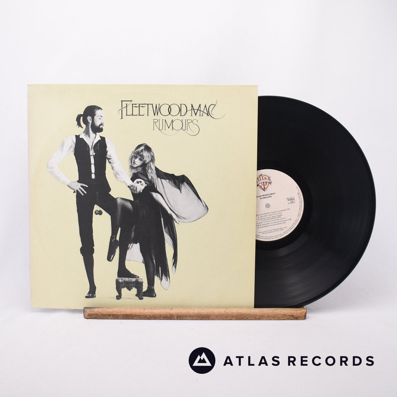Fleetwood Mac Rumours LP Vinyl Record - Front Cover & Record