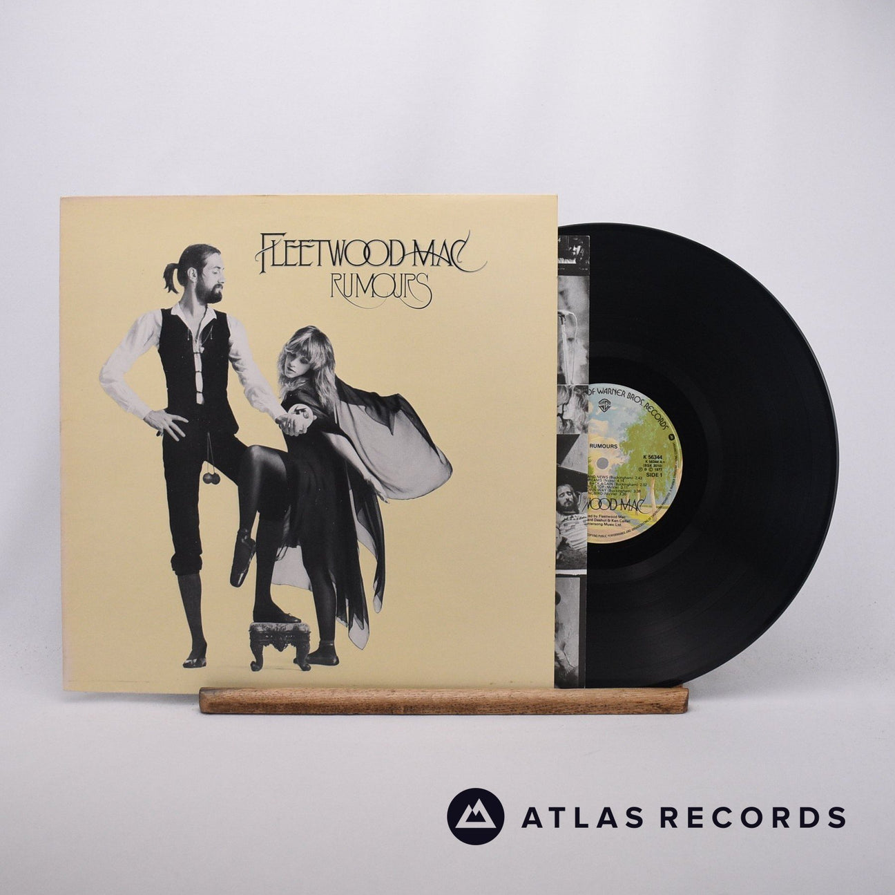 Fleetwood Mac Rumours LP Vinyl Record - Front Cover & Record