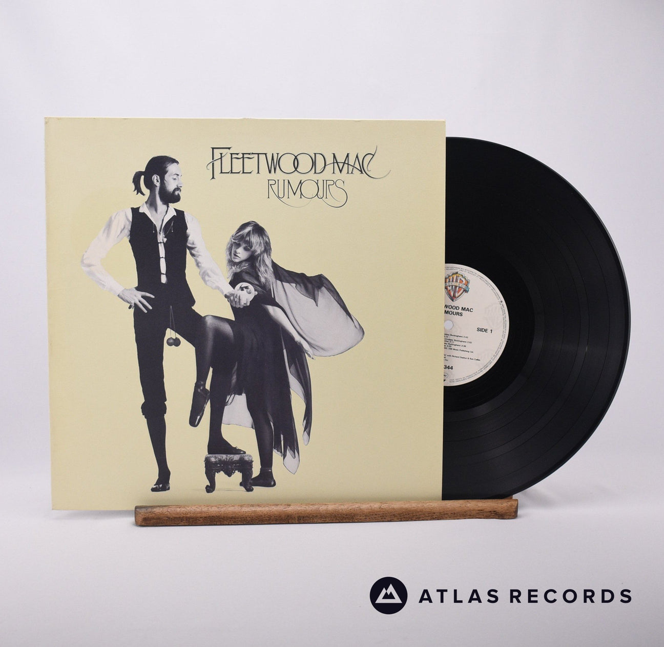 Fleetwood Mac Rumours LP Vinyl Record - Front Cover & Record