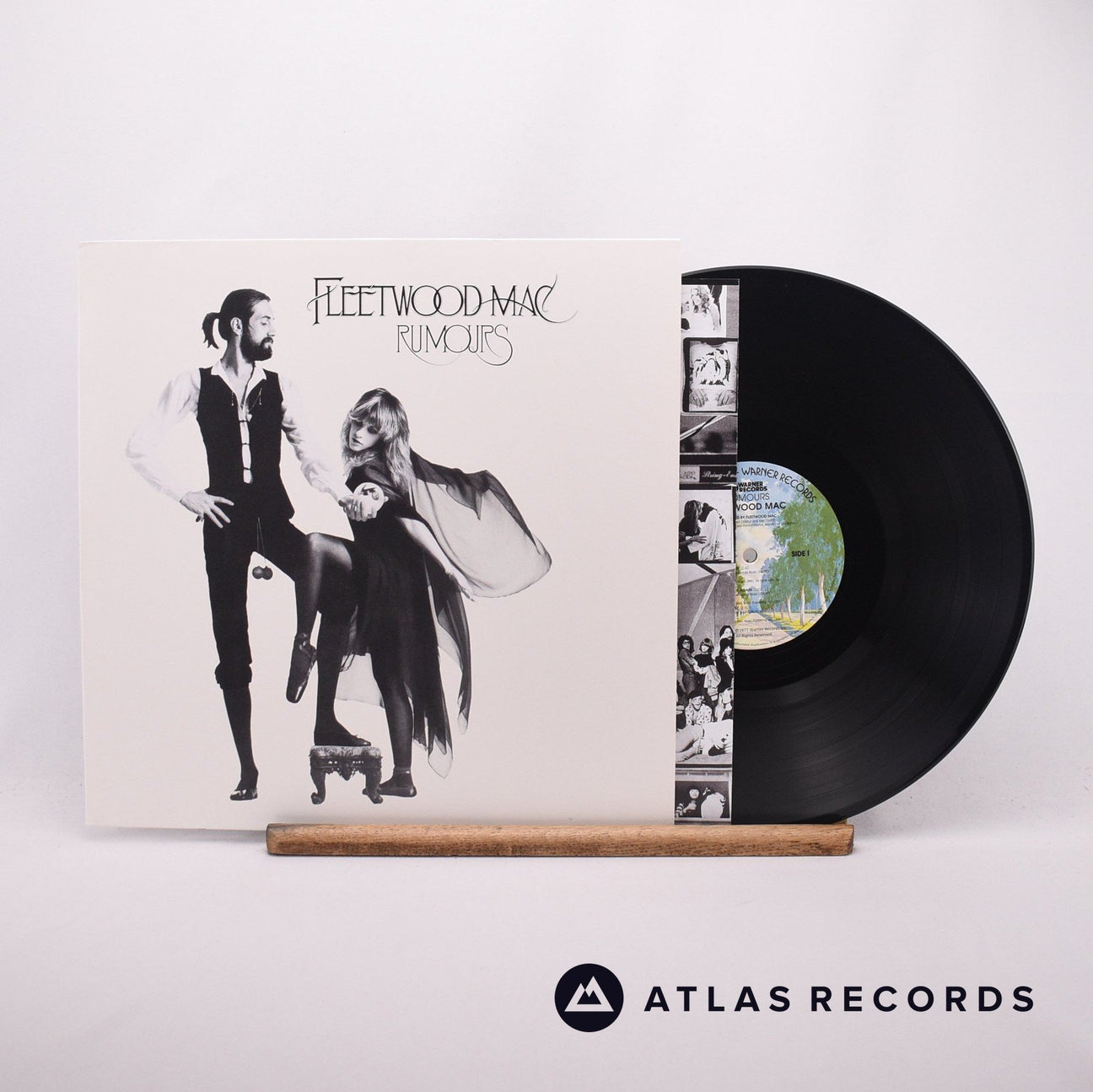 Fleetwood Mac Rumours LP Vinyl Record - Front Cover & Record