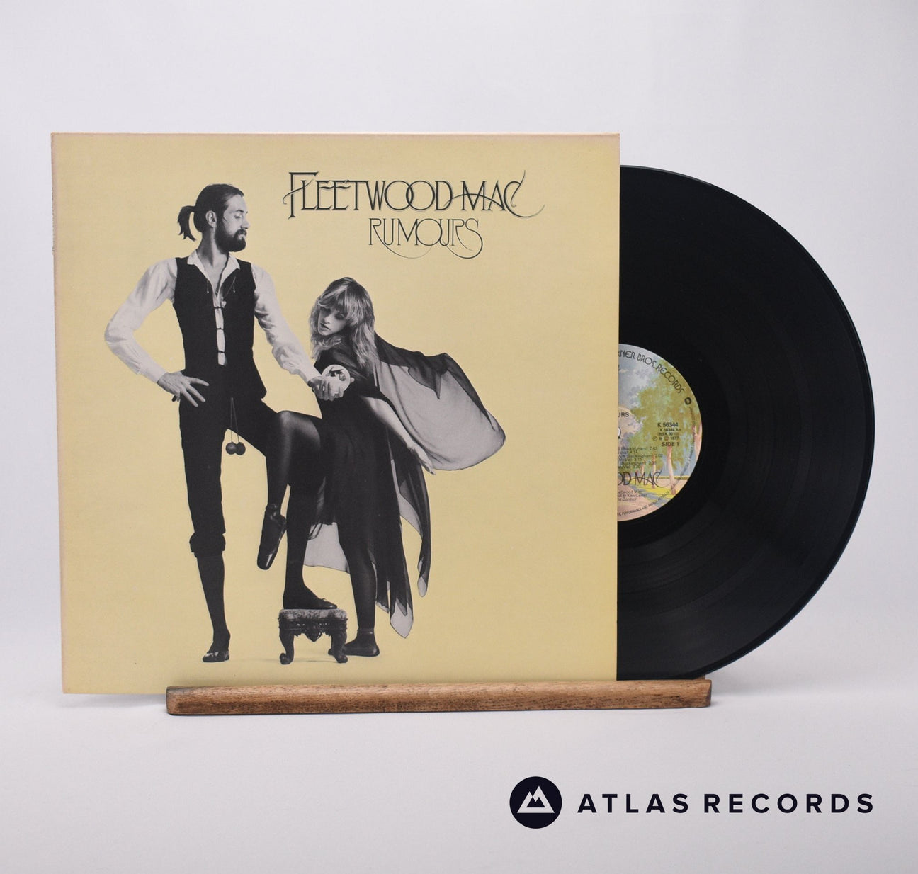 Fleetwood Mac Rumours LP Vinyl Record - Front Cover & Record