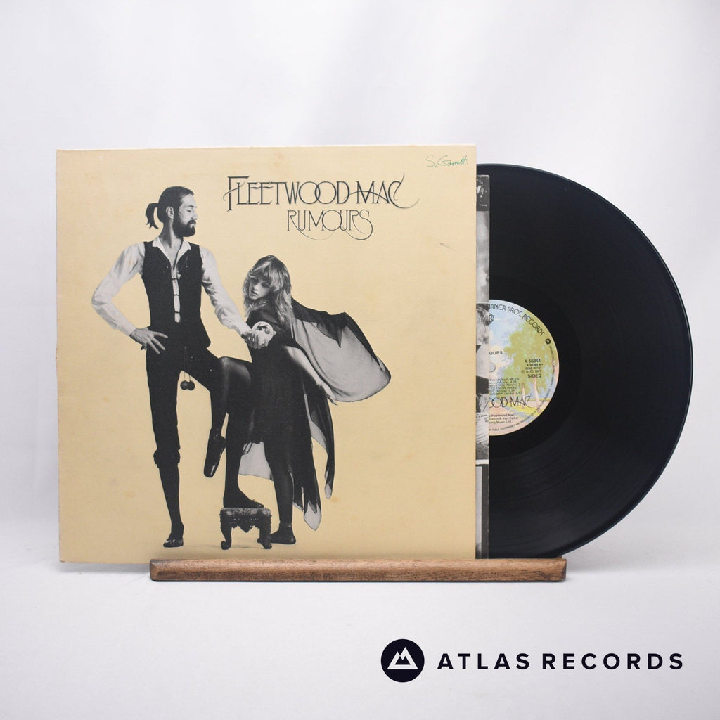 Fleetwood Mac Rumours LP Vinyl Record - Front Cover & Record