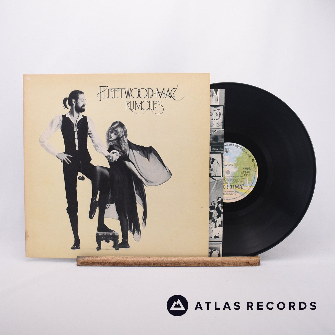 Fleetwood Mac Rumours LP Vinyl Record - Front Cover & Record