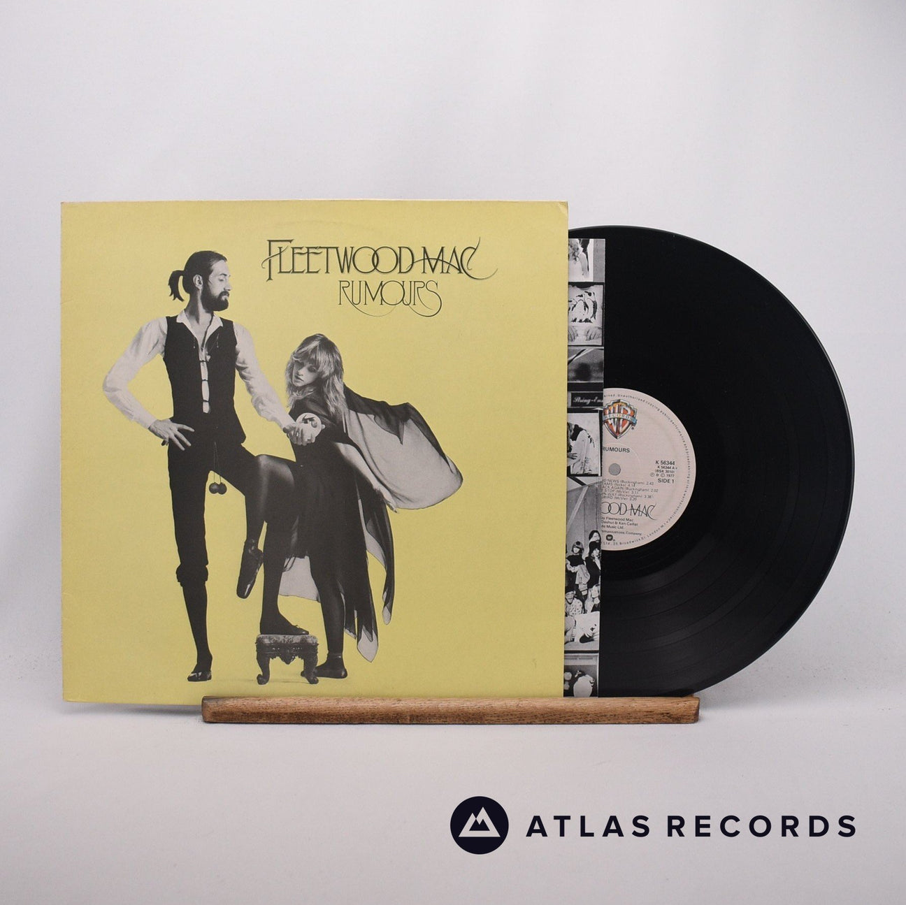 Fleetwood Mac Rumours LP Vinyl Record - Front Cover & Record