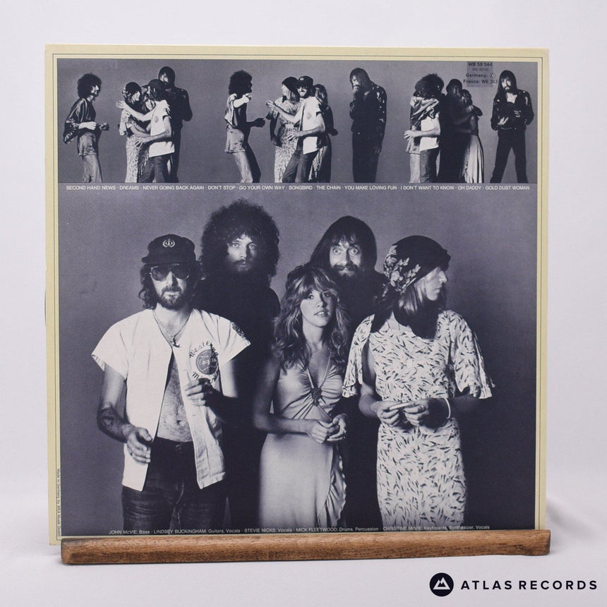 Fleetwood Mac - Rumours - Reissue Textured Sleeve A5 B4 LP Vinyl Record - EX/EX