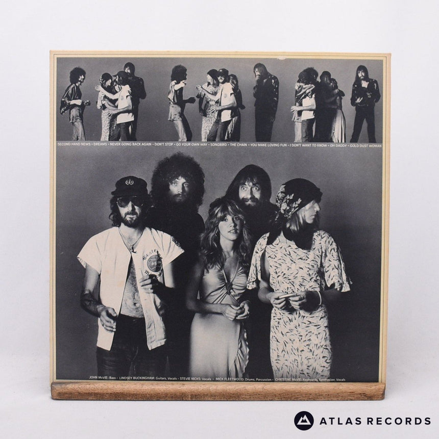 Fleetwood Mac - Rumours - Insert Textured Sleeve A B LP Vinyl Record - VG+/EX