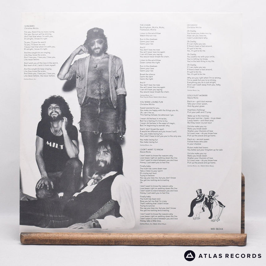 Fleetwood Mac - Rumours - Reissue BSK-1-3010 Capitol LP Vinyl Record - EX/VG+