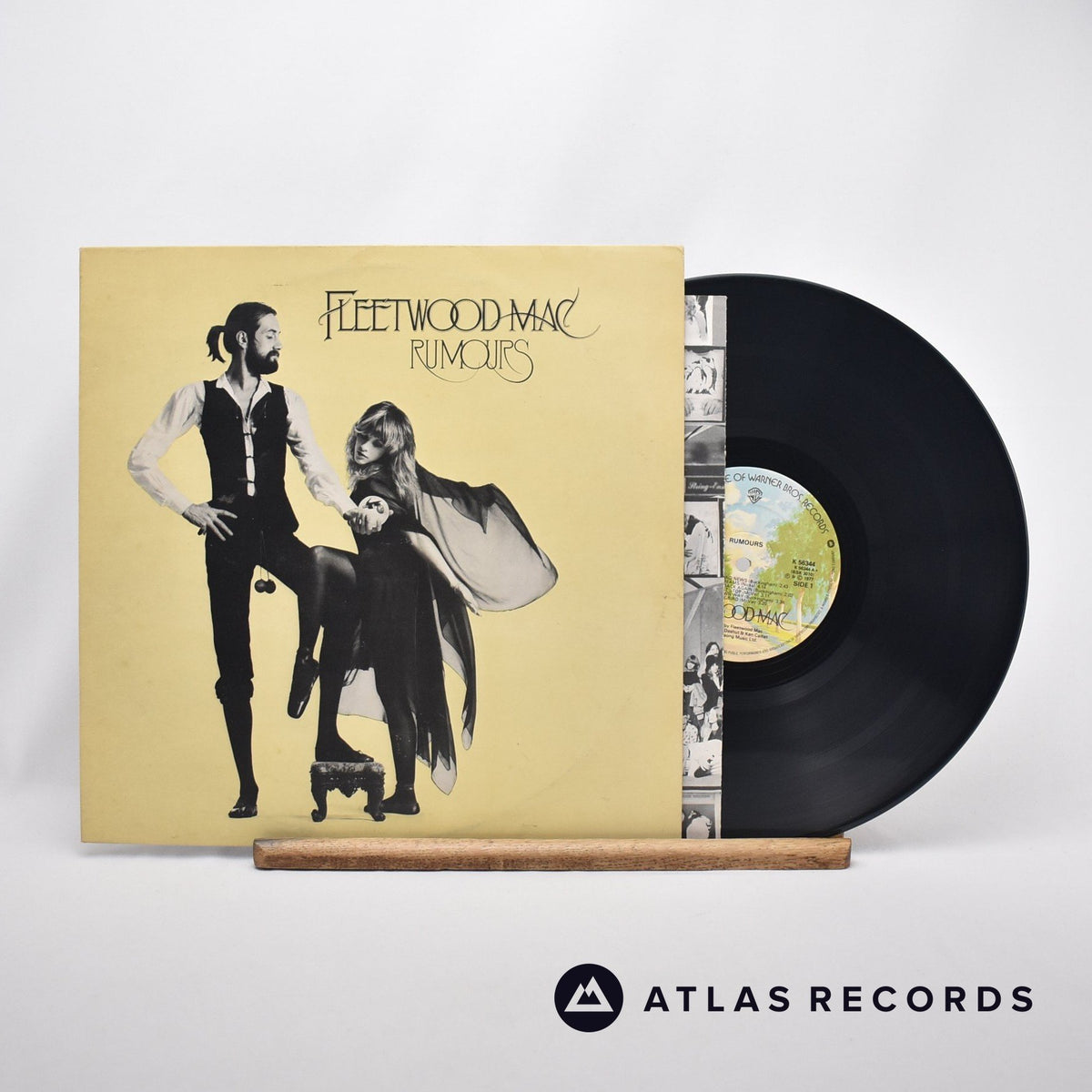 Fleetwood Mac Rumours LP Vinyl Record - Front Cover & Record