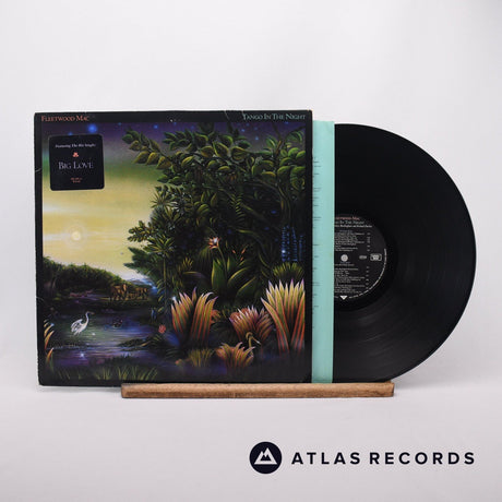 Fleetwood Mac Tango In The Night LP Vinyl Record - Front Cover & Record